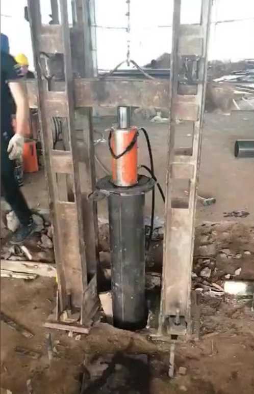 吕梁文水县钢管桩加固