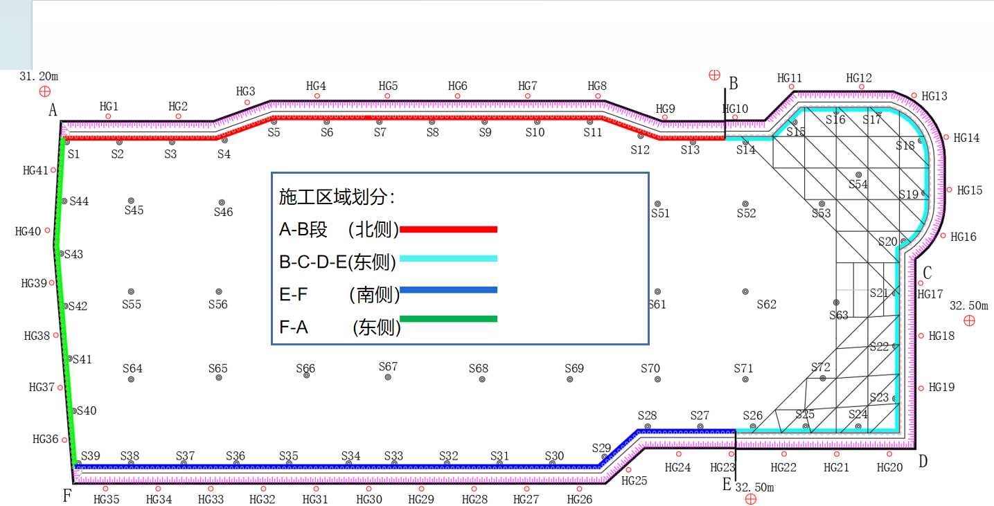 吕梁文水县基坑支护设计